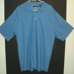 Greg Norman Play Dry Polo Shirt Size XL Blue